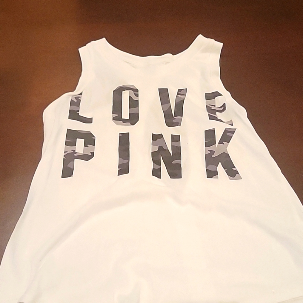 Pink tank top